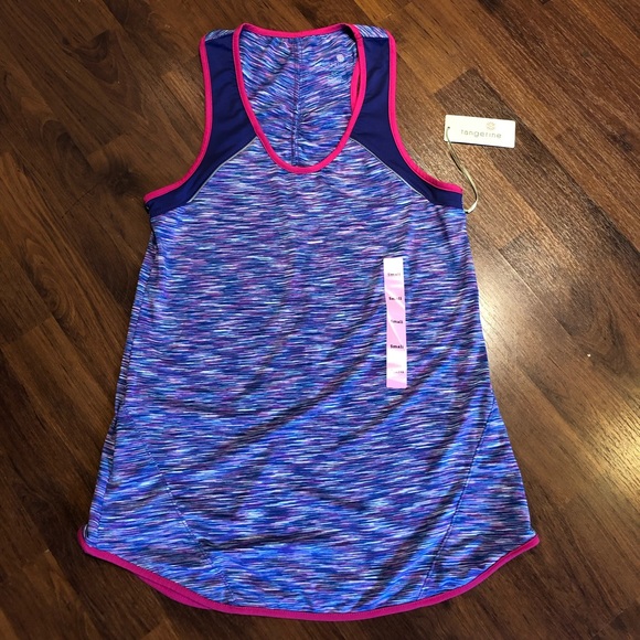 Tangerine Racer Back Tank Top. Size Small. NWT - Picture 2 of 7